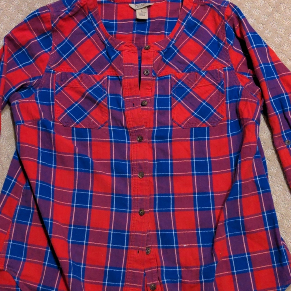Duluth Trading Co. Flannel shirt
